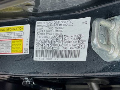 2022 Honda Civic Hatchback LX