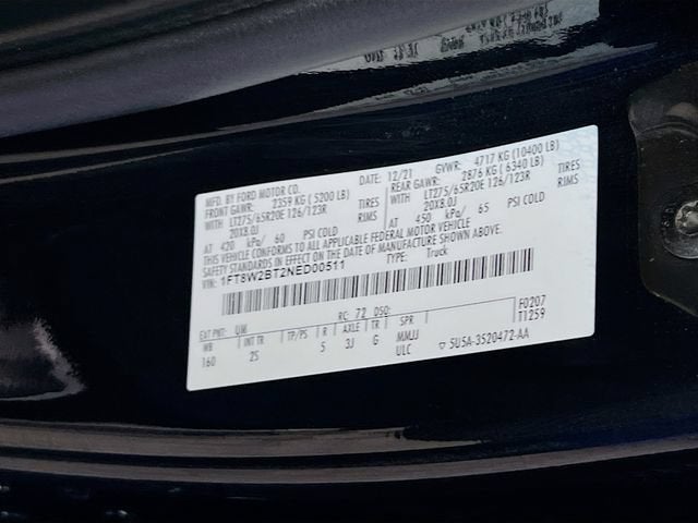 2022 Ford Super Duty F-250 SRW XL