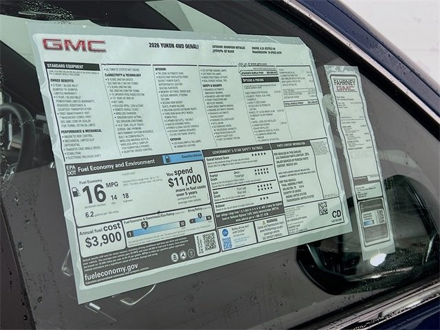 2026 GMC Yukon Denali