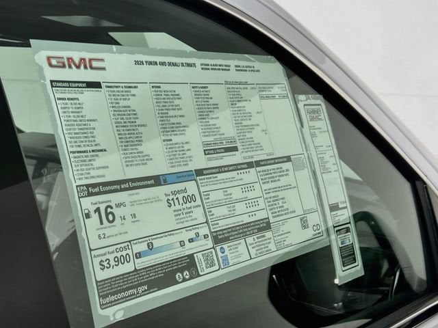 2026 GMC Yukon Denali Ultimate