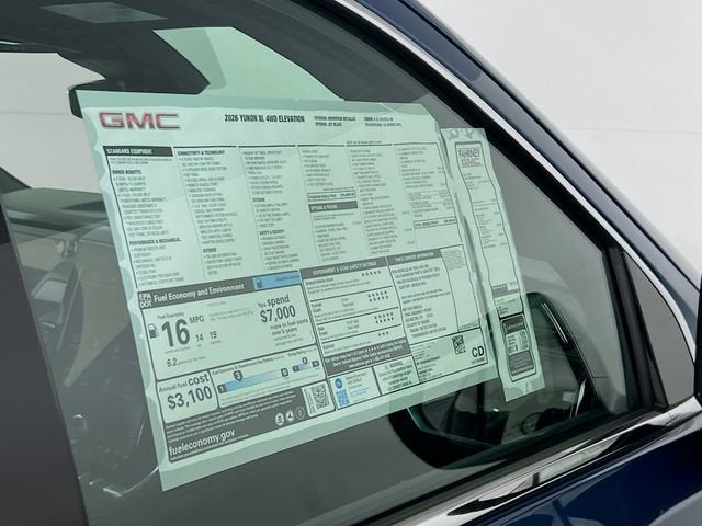 2026 GMC Yukon XL Elevation