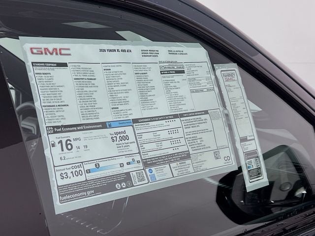 2026 GMC Yukon XL AT4