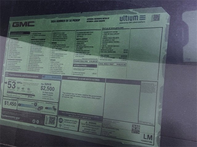 2024 GMC HUMMER EV Pickup 3X