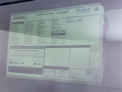 2025 GMC HUMMER EV Pickup 2X