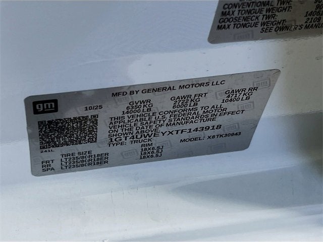 2026 GMC Sierra 3500 HD Denali DRW