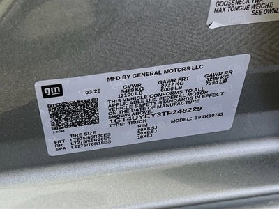 2026 GMC Sierra 3500 HD Denali Ultimate
