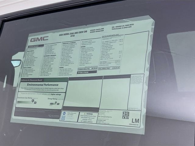 2026 GMC Sierra 2500 HD AT4X
