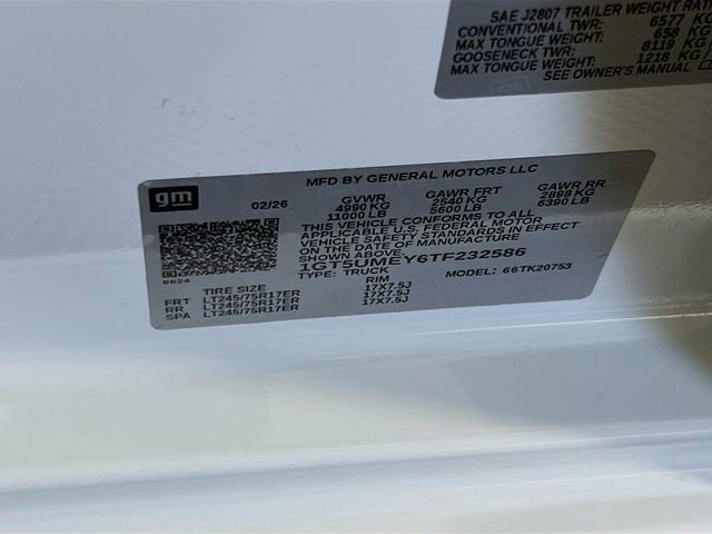 2026 GMC Sierra 2500 HD SLE