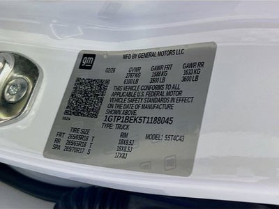 2026 GMC Canyon Elevation