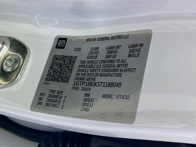 2026 GMC Canyon Elevation