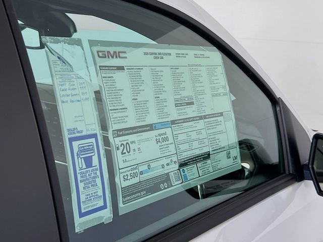 2026 GMC Canyon Elevation