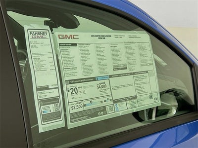 2026 GMC Canyon Elevation