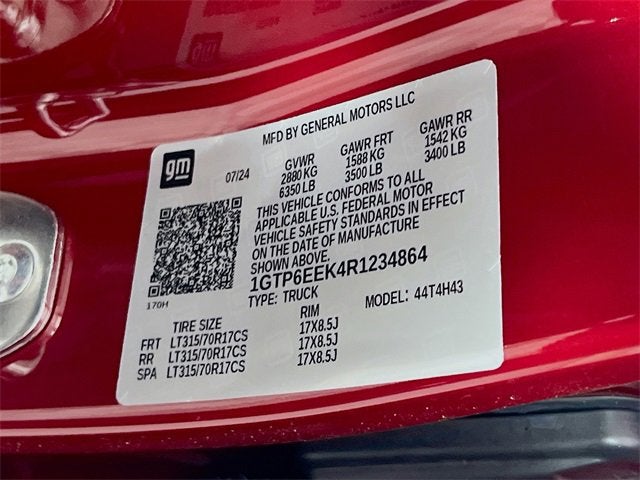 2024 GMC Canyon AT4X