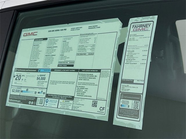 2026 GMC Sierra 1500 Pro