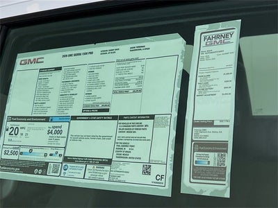 2026 GMC Sierra 1500 Pro