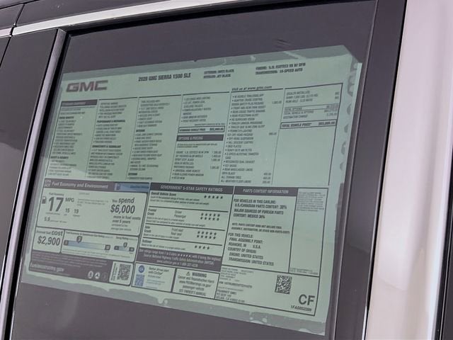 2026 GMC Sierra 1500 SLE