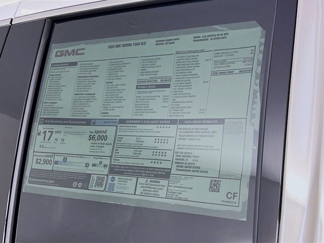 2026 GMC Sierra 1500 SLE