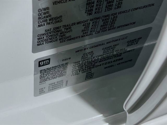 2026 GMC Sierra 1500 SLE