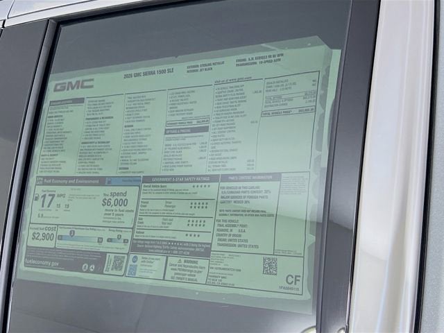 2026 GMC Sierra 1500 SLE