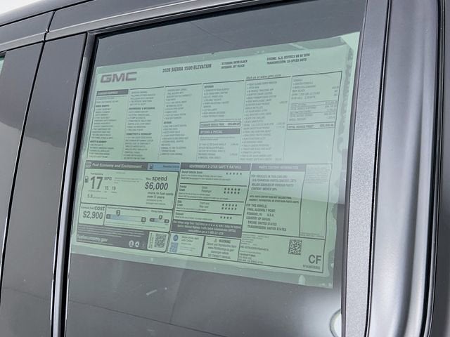 2026 GMC Sierra 1500 Elevation