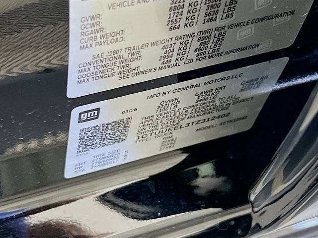 2026 GMC Sierra 1500 AT4