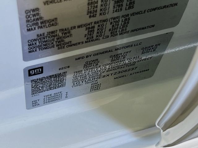 2026 GMC Sierra 1500 Denali Ultimate