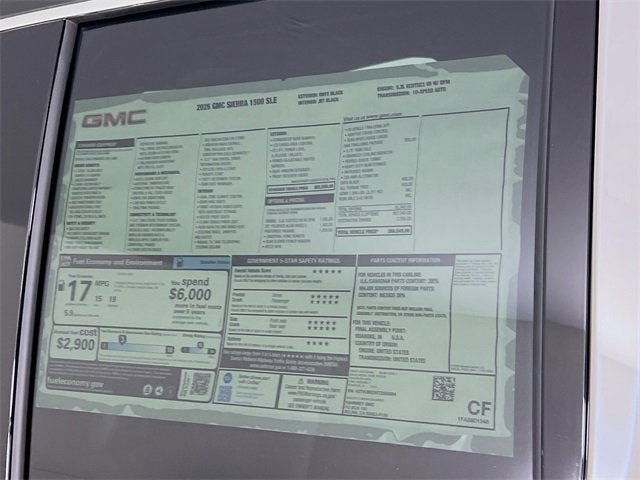 2026 GMC Sierra 1500 SLE