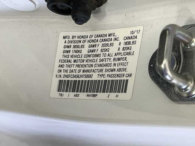 2018 Honda Civic Si