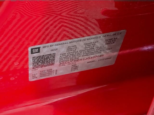 2018 Chevrolet Silverado 1500 LT