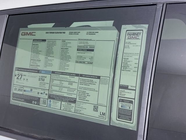 2026 GMC Terrain Elevation