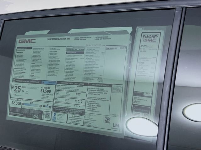 2026 GMC Terrain Elevation