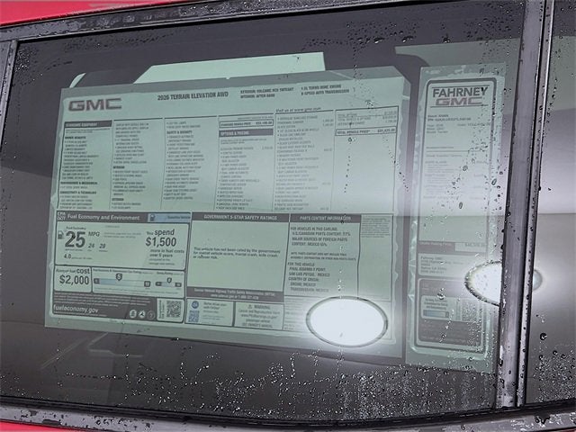 2026 GMC Terrain Elevation