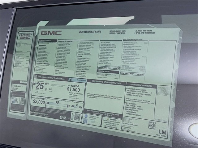 2026 GMC Terrain AT4