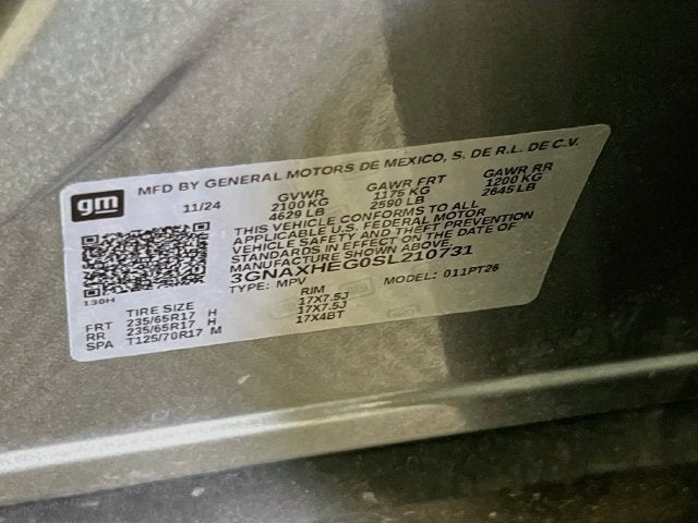 2025 Chevrolet Equinox LT