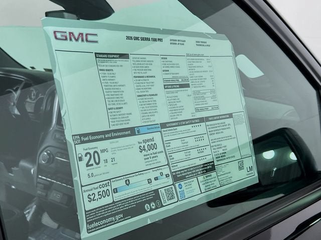 2026 GMC Sierra 1500 Pro