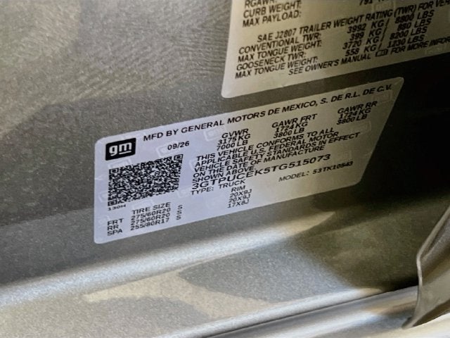 2026 GMC Sierra 1500 Elevation