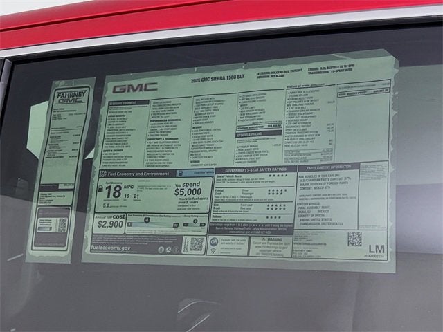 2025 GMC Sierra 1500 SLT