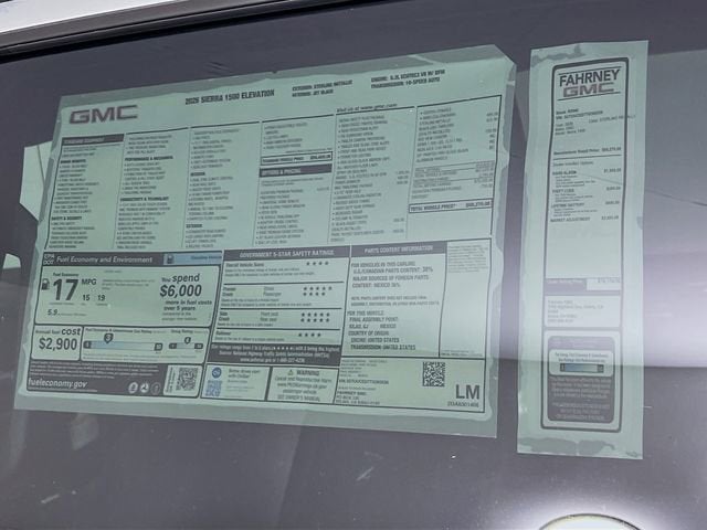 2026 GMC Sierra 1500 Elevation