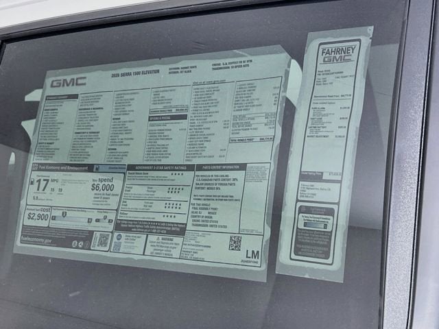 2026 GMC Sierra 1500 Elevation