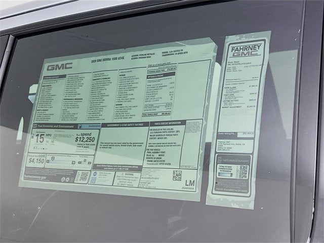 2026 GMC Sierra 1500 AT4X