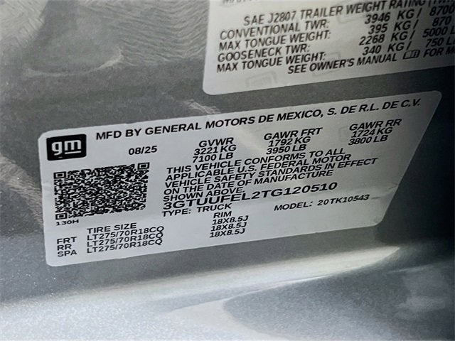 2026 GMC Sierra 1500 AT4X