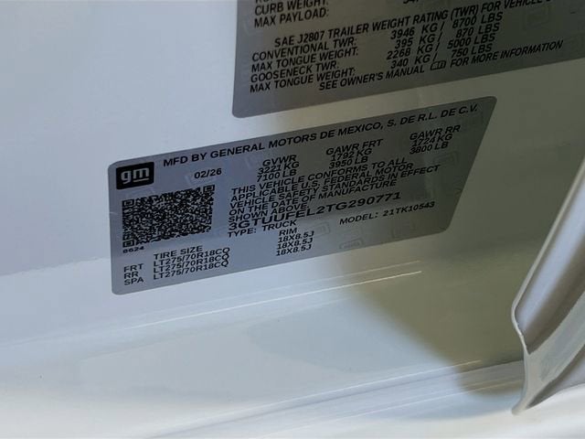 2026 GMC Sierra 1500 AT4X