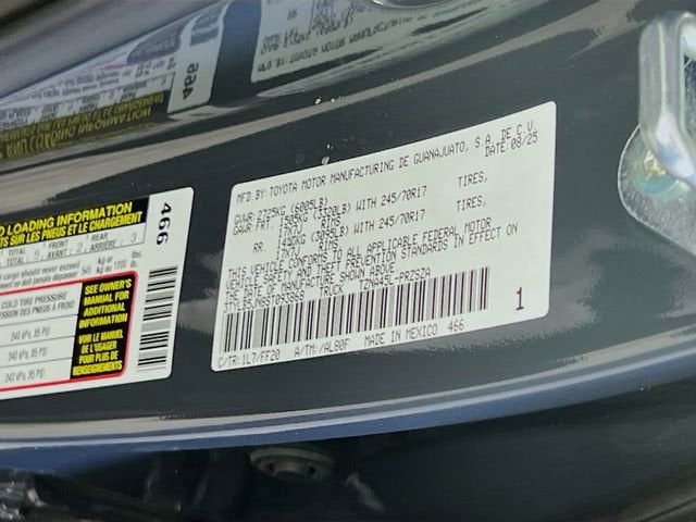 2025 Toyota Tacoma 4WD SR