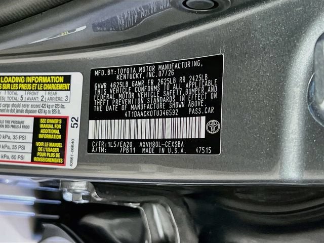 2026 Toyota Camry LE