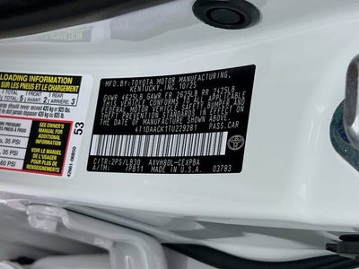 2026 Toyota Camry LE