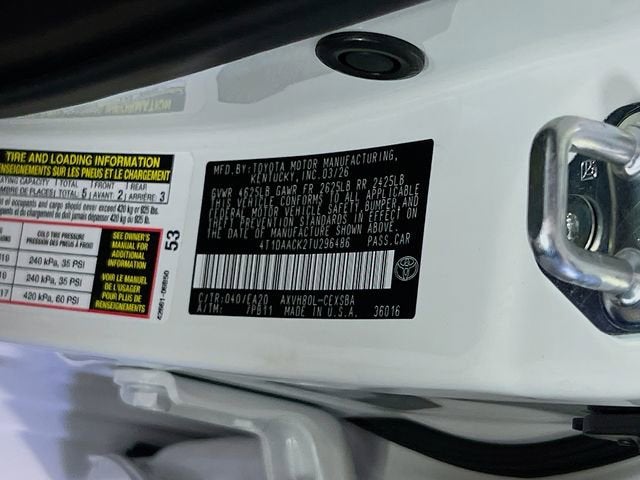2026 Toyota Camry LE