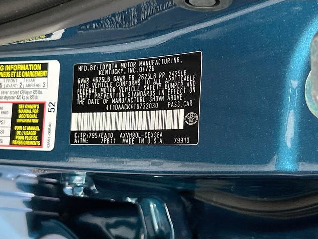 2026 Toyota Camry LE
