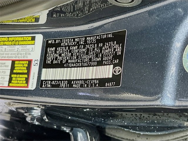 2026 Toyota Camry LE