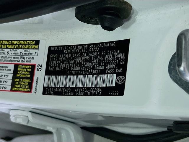 2023 Toyota Camry Base