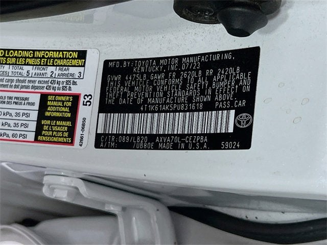 2023 Toyota Camry XSE